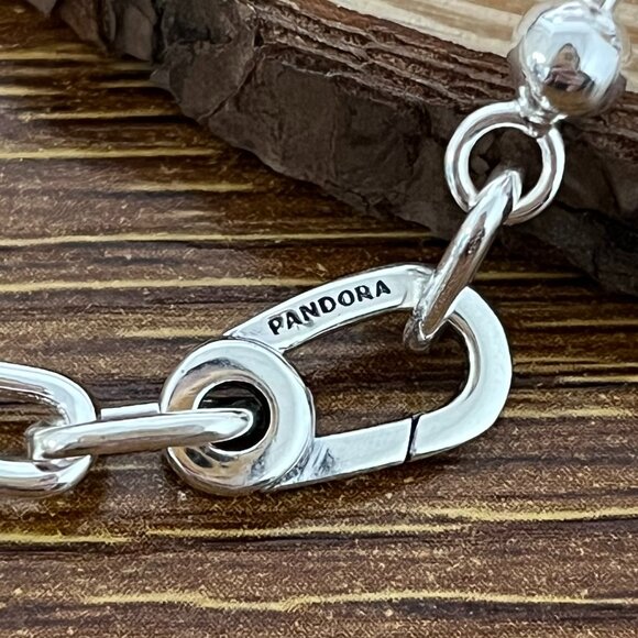 Pandora ME Metal Bead & Link Chain Bracelet - Picture 5 of 5